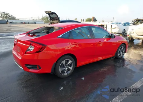 2021 Honda Civic Lx из США, поврежденный, VIN 2HGFC2F61MH535513